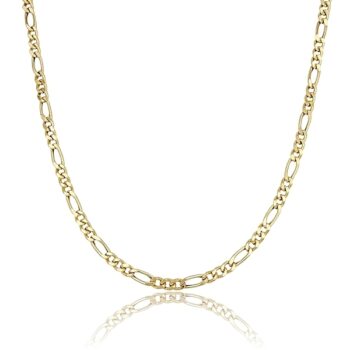 Sárga arany Figaro férfi nyaklánc