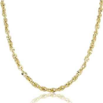 arany-nyaklanc-4-1 Csavart szemű sárga arany nyaklánc