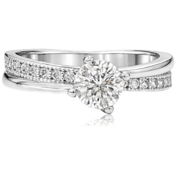 feher-arany-eljegyzesi-gyuru Fehér arany sorköves cirkónia eljegyzési gyűrű