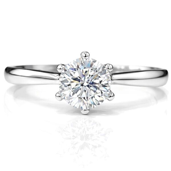 feher-arany-hatkarmos-eljegyzesi-gyuru Fehér arany szoliter eljegyzési gyűrű