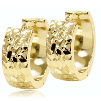 gyemantvesett-arany-karika-fulbevalo Sárga arany gyémántvésett karika fülbevaló