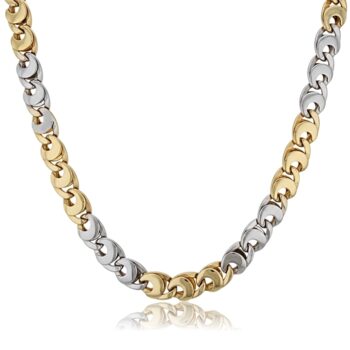 ketszinu-vastag-arany-nyaklanc Kétszínű vastag arany nyaklánc
