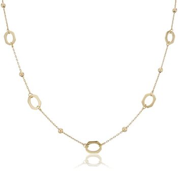 sarga-arany-nyaklanc-3-1 Sárga arany fantázia nyaklánc