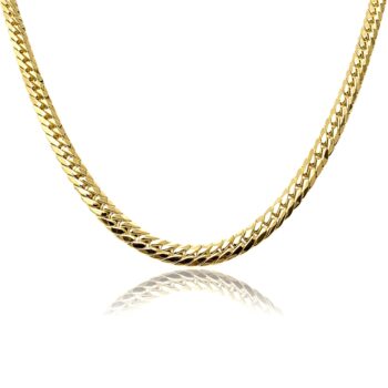 arany-spiga-nyaklanc Sárga arany spiga nyaklánc