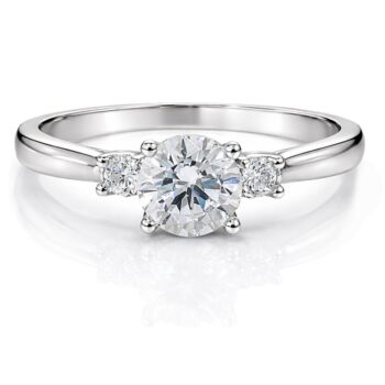 feher-arany-eljegyzesi-gyuru (2) Fehér arany háromköves eljegyzési gyűrű